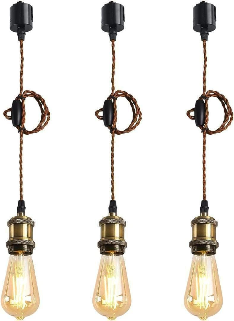 【M2086-69-45】ペンダントライト E26口金 LED電球付き エジソン