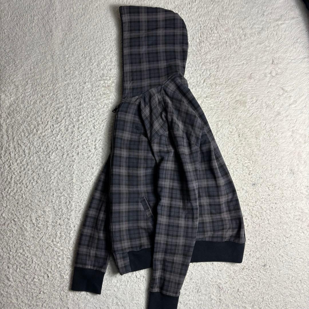 BURBERRY BLACK LABEL ジップパーカー ノバチェック メンズ