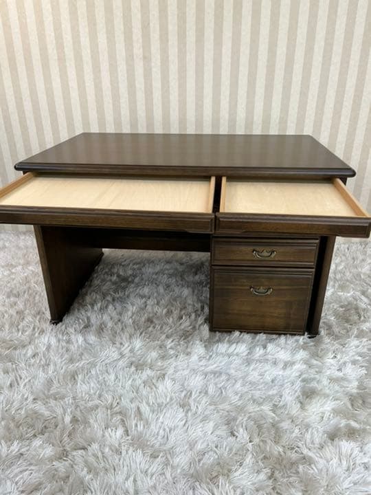 学習机　高級感　デスク　ワゴン別売り　大人仕様