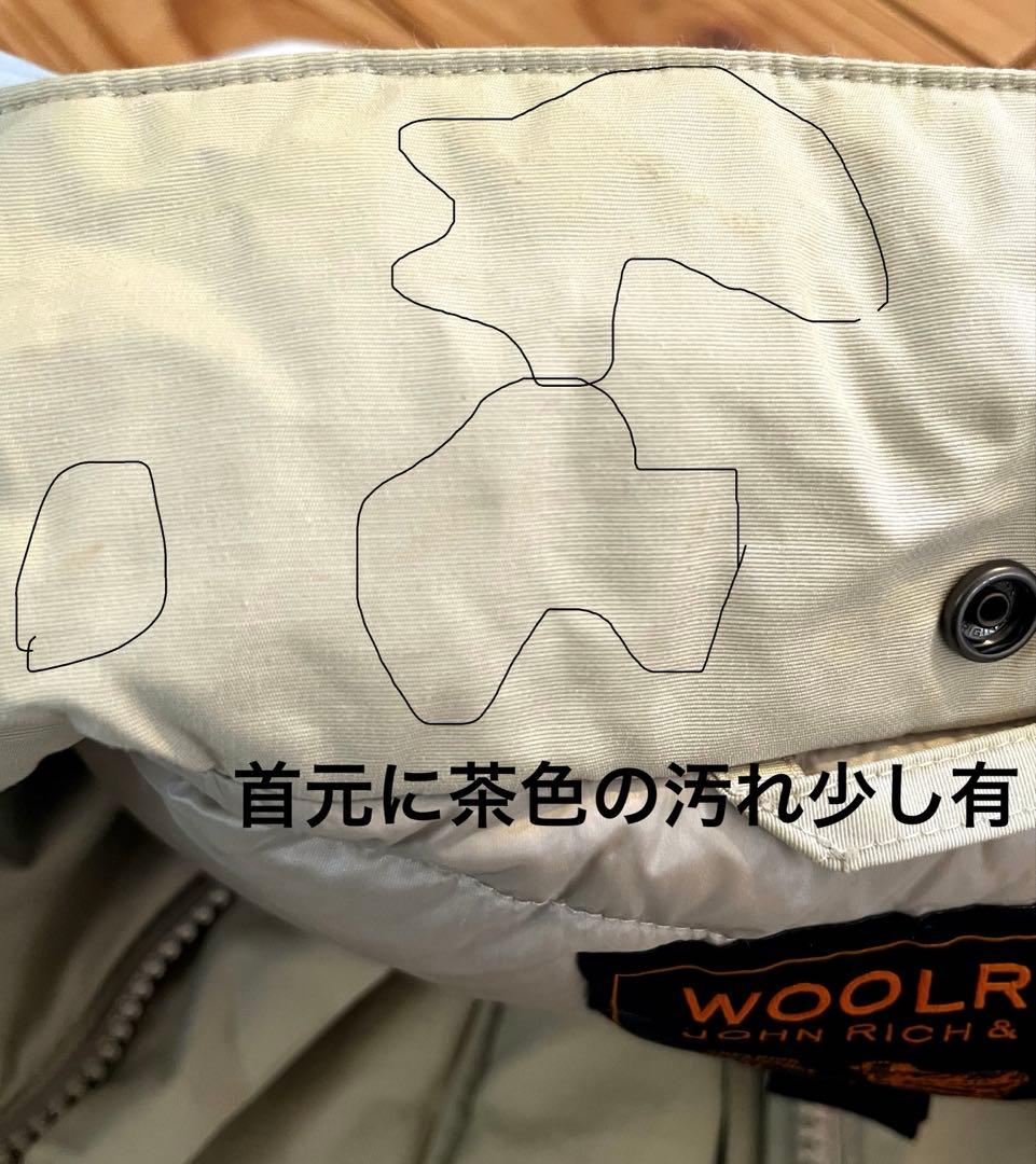 WOOLRICH ウールリッチ ホワイト ロング ダウン S