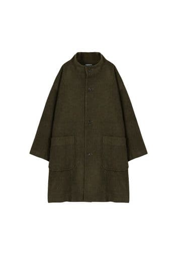 2024AW●美品●プランテーション エアモッサコート XL スタンドカラー