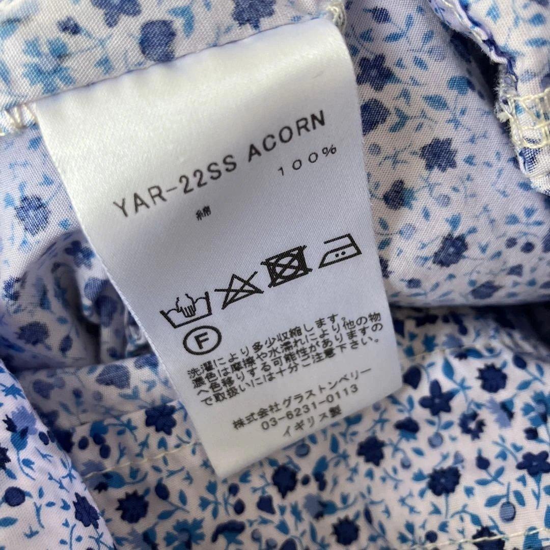 【未使用】Yarmo 小花柄ボイラースーツ ネストローブ　fofofofa