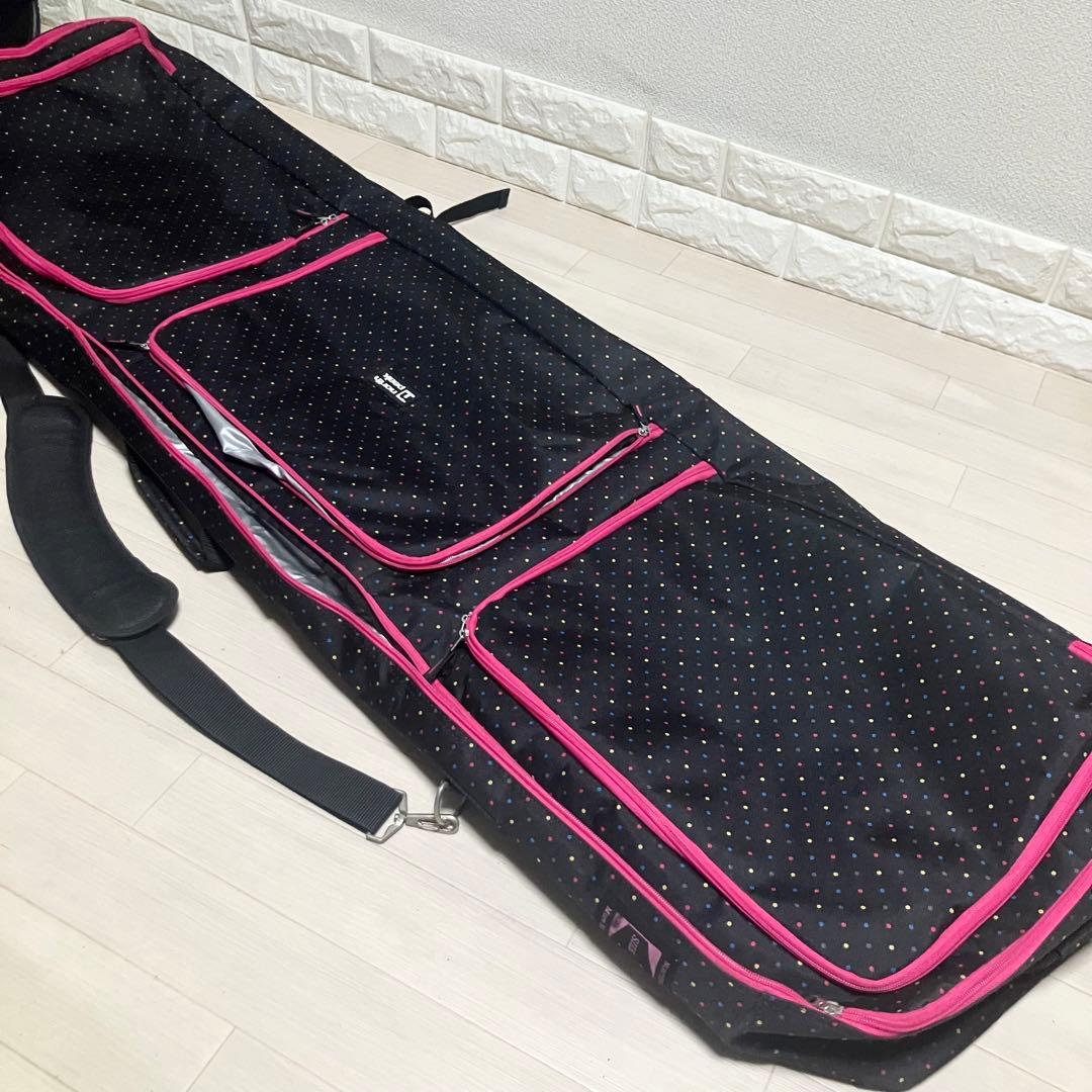 【良品】バック付/SALOMON TIARサロモンスノーボード143cm S/M