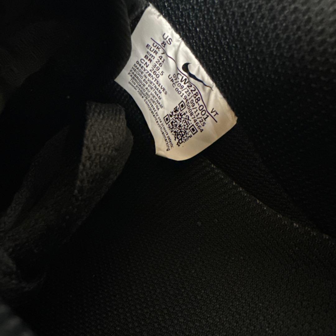 【未使用級】ナイキ NIKE エアフォース1 ブラック 26cm