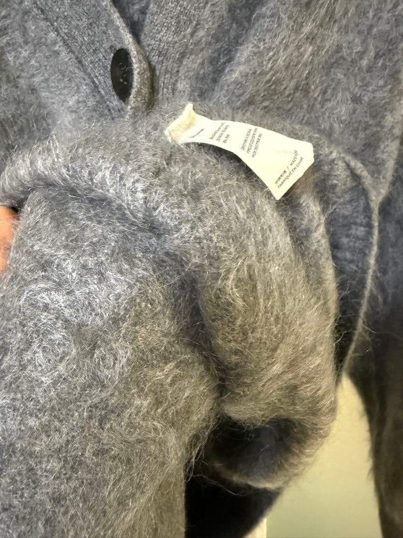 フォックスカシミヤ　ロングカーディガン コート