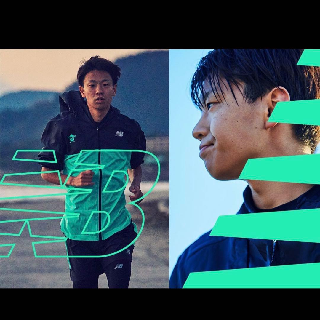 ニューバランス　ハンゾー　神野大地　ウィンドブレーカー