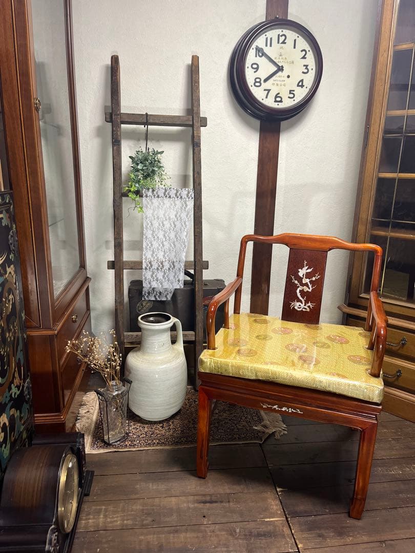 中国唐木家具 高級家具 唐木椅子 螺鈿細工 高級家具