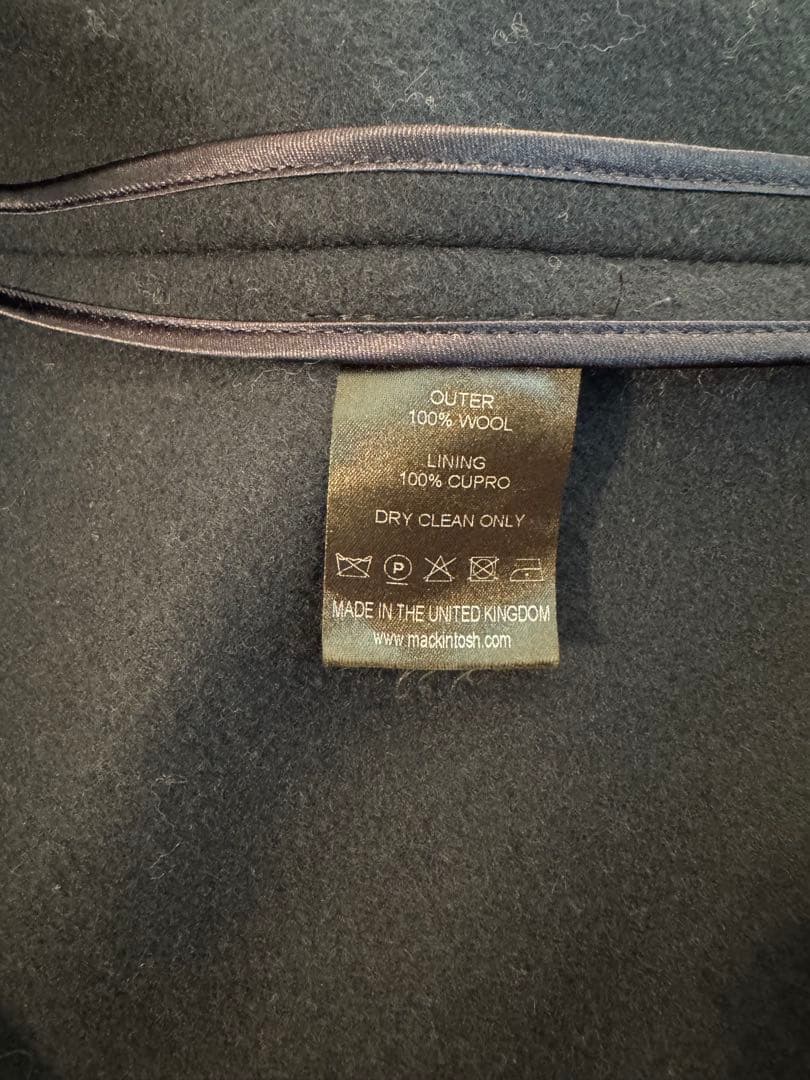 MACKINTOSH ネイビー ダッフルコート