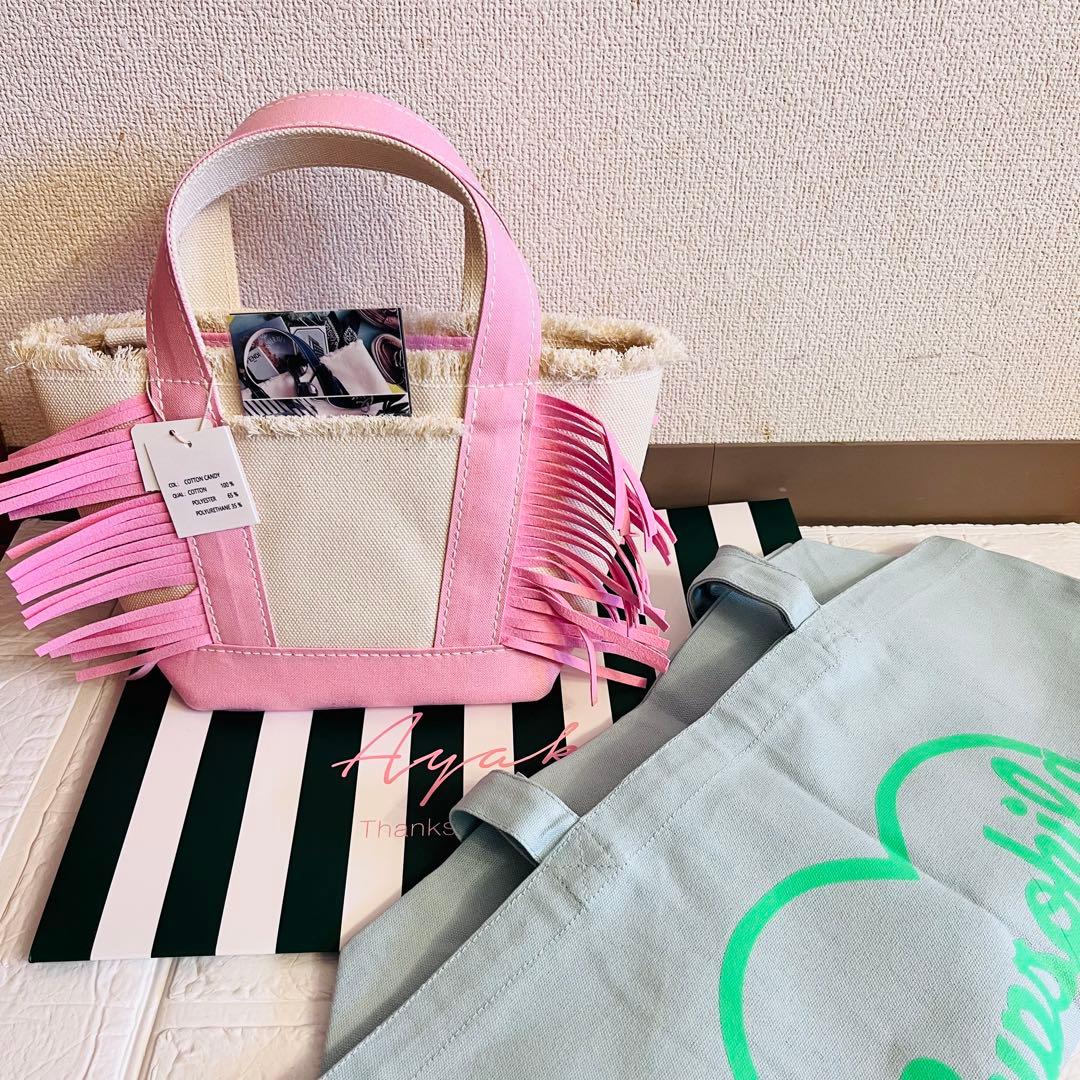 Eco Suede Tote 【mini】COTTON CANDY ノベルティ