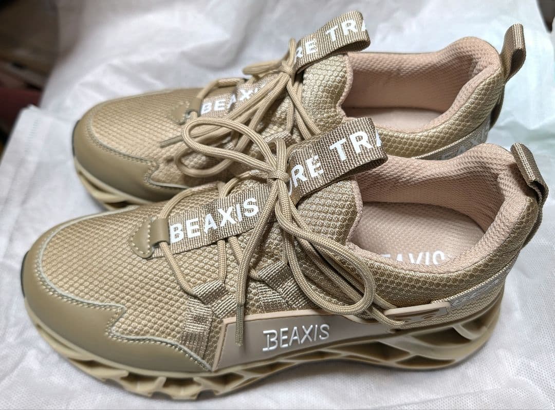 バランスコアスニーカー2.5 BEAXIS (ビーアクシス) ベージュ XS
