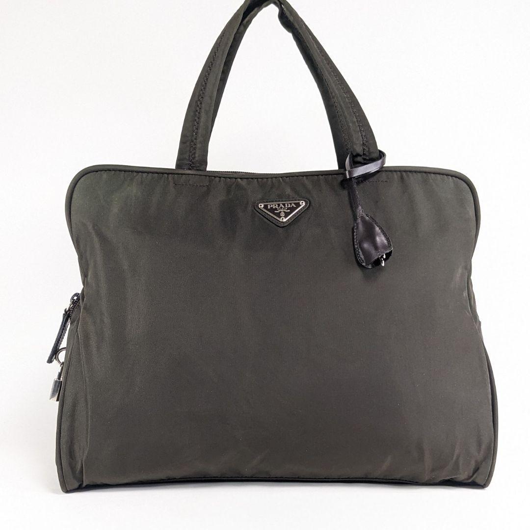 PRADA　プラダ　ビジネスバッグ　トートバッグ　三角ロゴ　ナイロン A4可