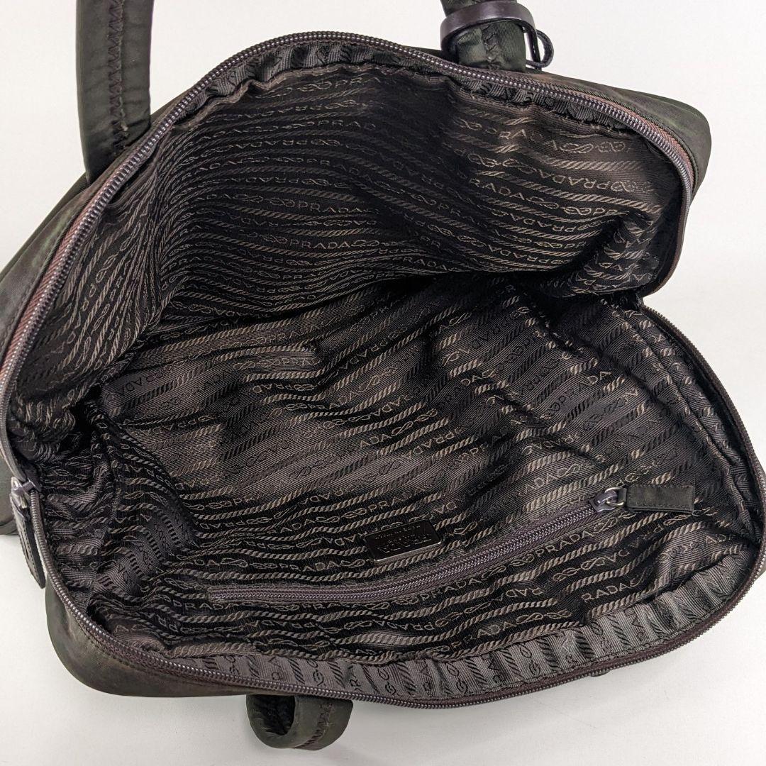 PRADA　プラダ　ビジネスバッグ　トートバッグ　三角ロゴ　ナイロン A4可