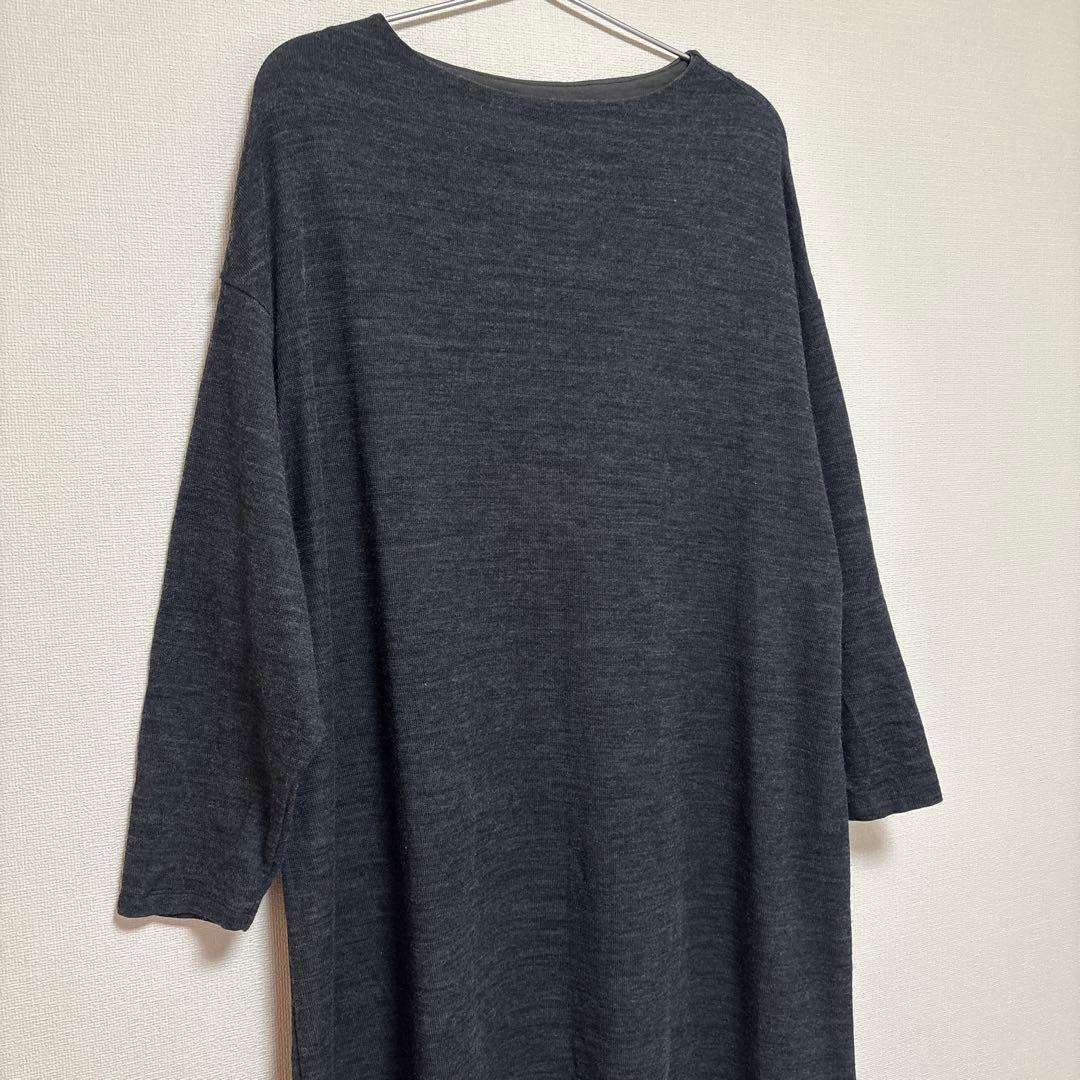 中川政七商店　綿ウール接結のロングワンピース