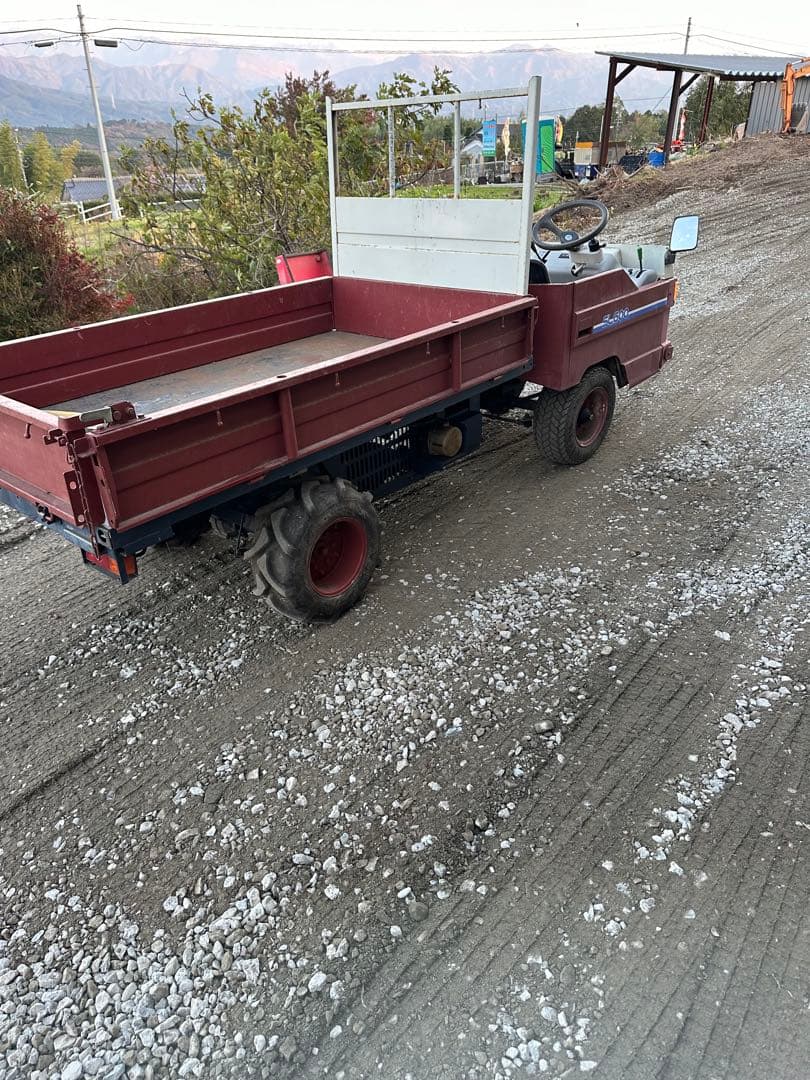 アテックス 運搬車 SL600 油圧ダンプ 2り乗り 4WD セルスタート