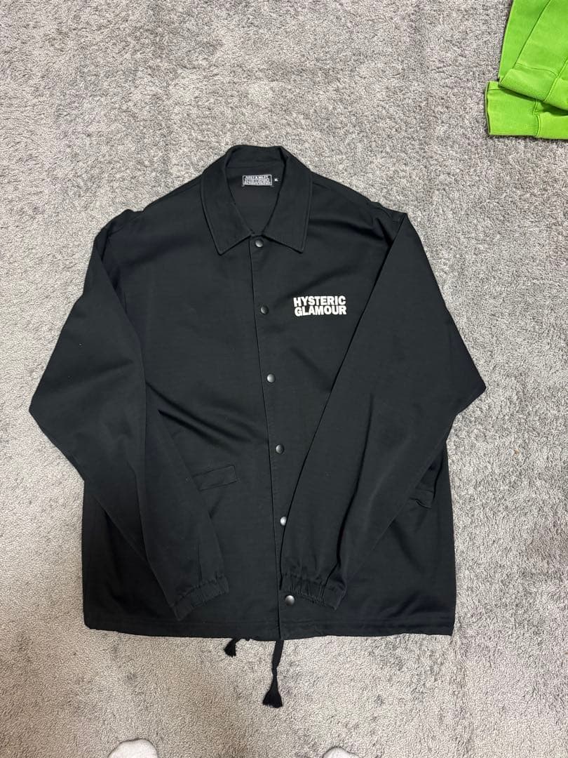 HYSTERIC GLAMOUR ブラックジャケット モーターシティデザイン