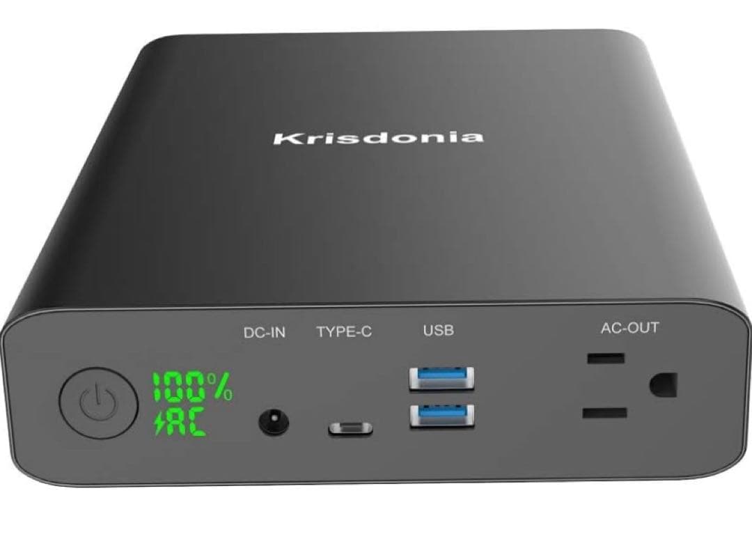 Krisdonia ポータブル電源 大容量60000mAh/222Wh
