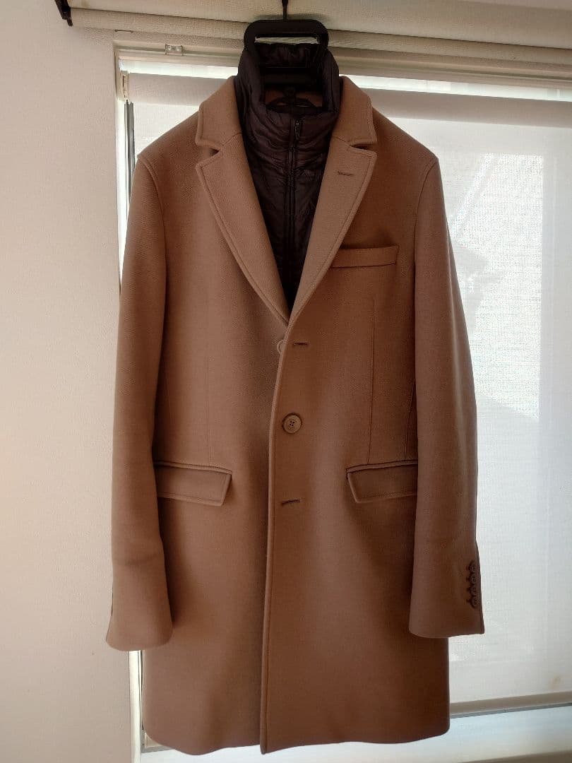 【Hernoヘルノ】チェスターコート　46(Mサイズ)