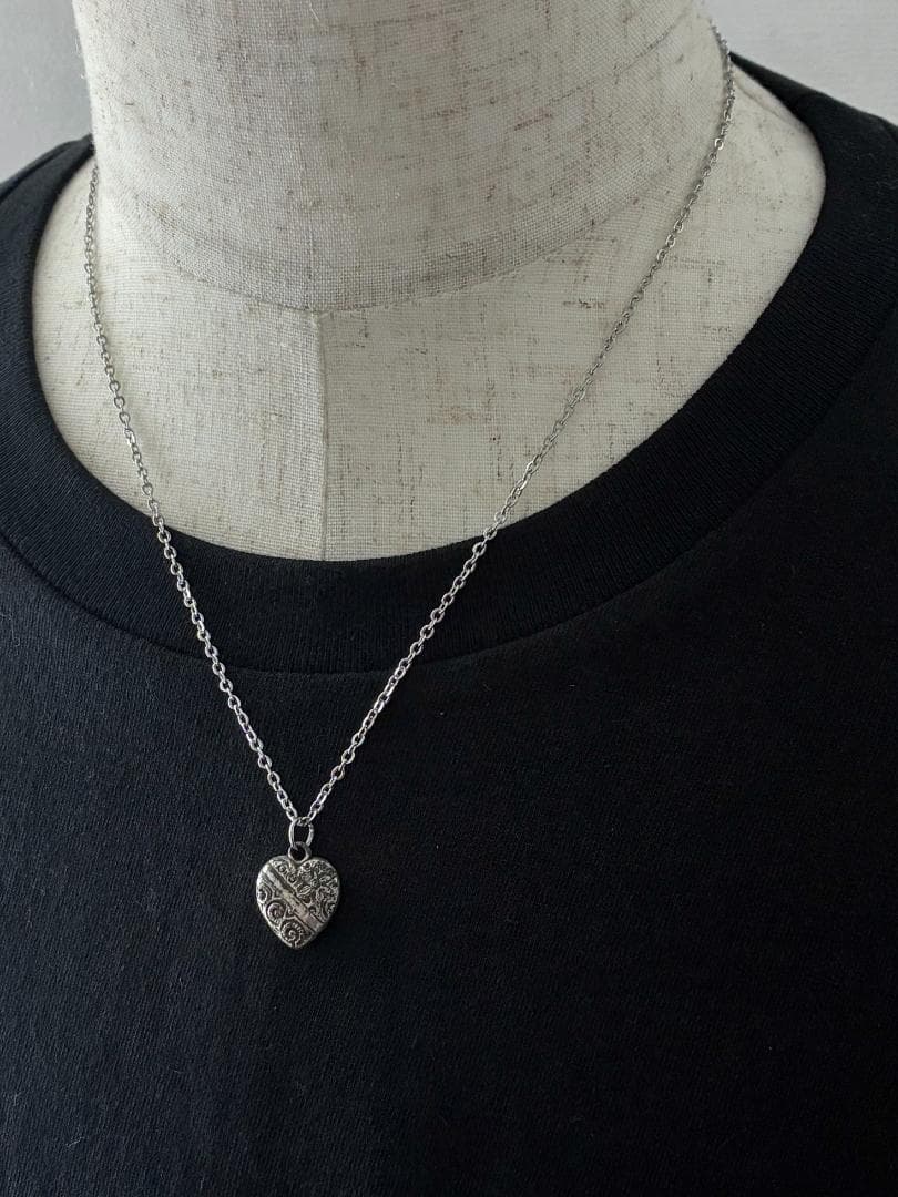 スウィートハートジュエリーSWIRL 花 シルバー ヴィンテージ ネックレス