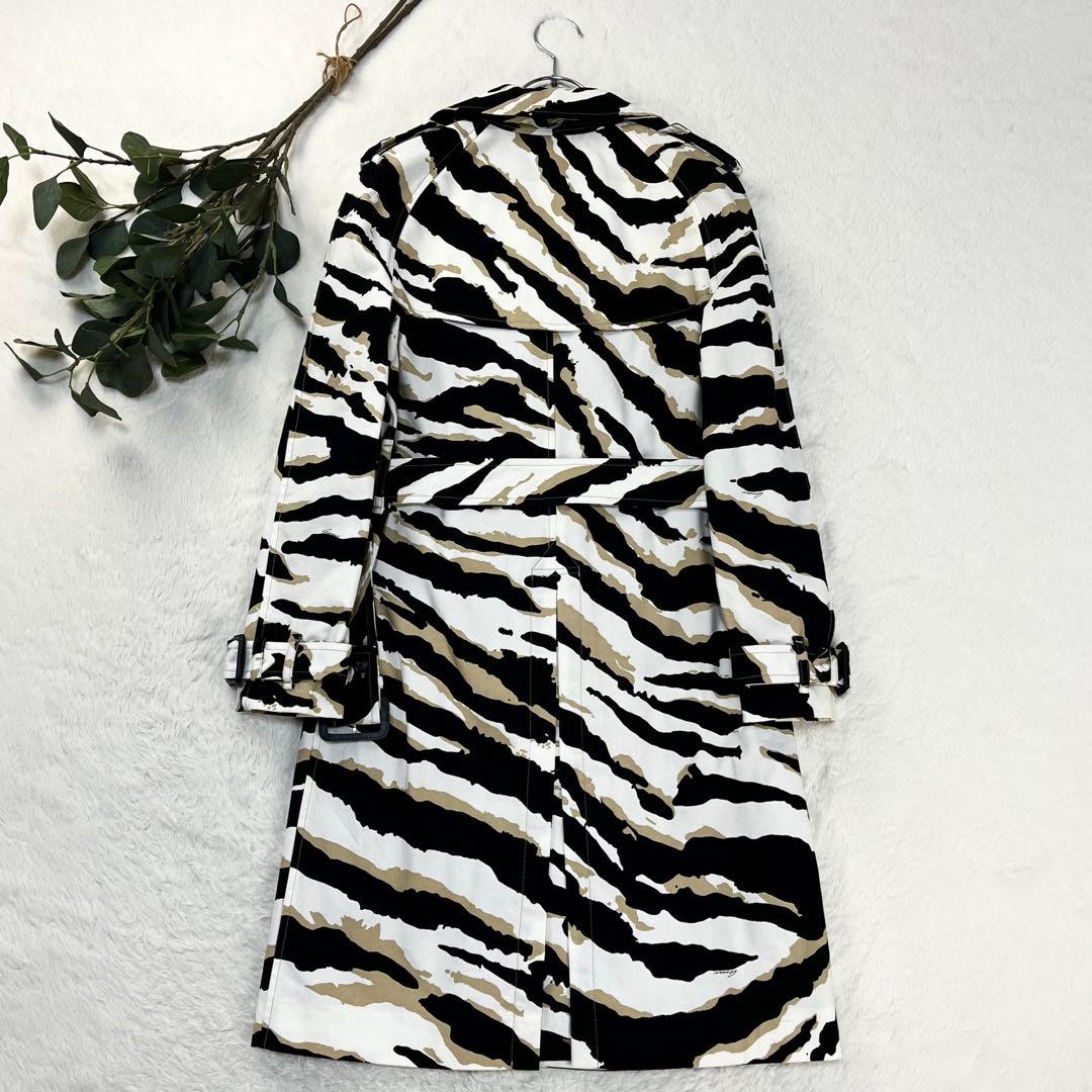 未使用級 14AW GUCCI ゼブラ トレンチコート フリーダ期 60s 38