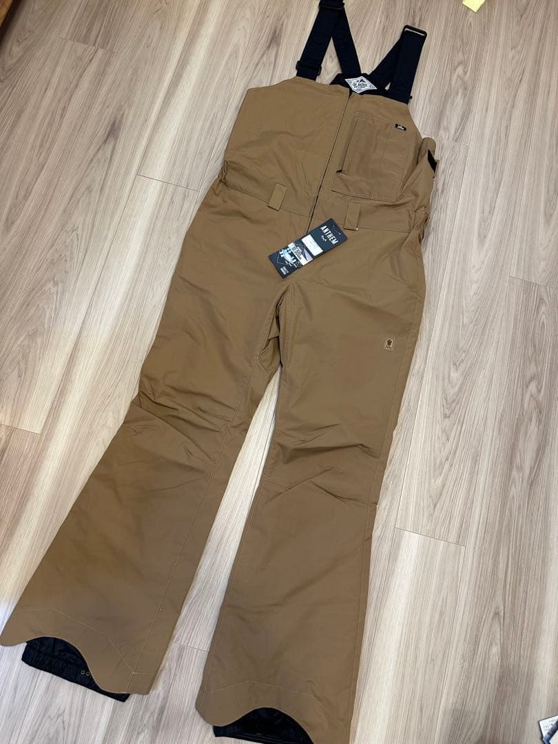 【新品タグ付き】　Anthem スノーボードパンツ　ビブパンツ
