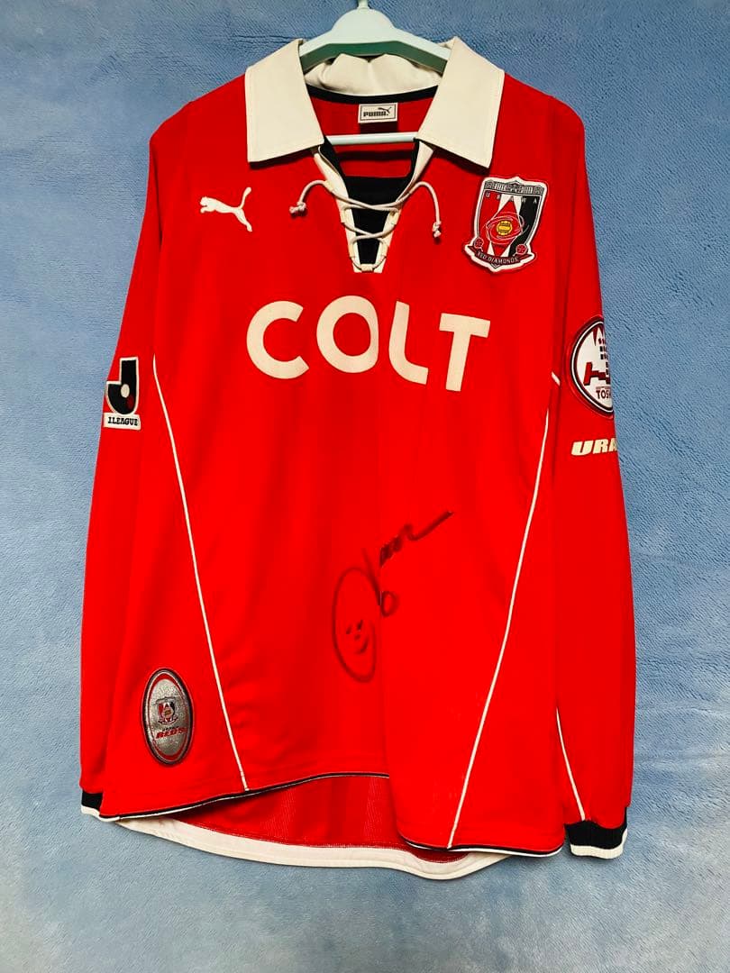 ほ*る様 浦和レッズ2003 ユニフォーム　Lサイズ　長袖　 古着