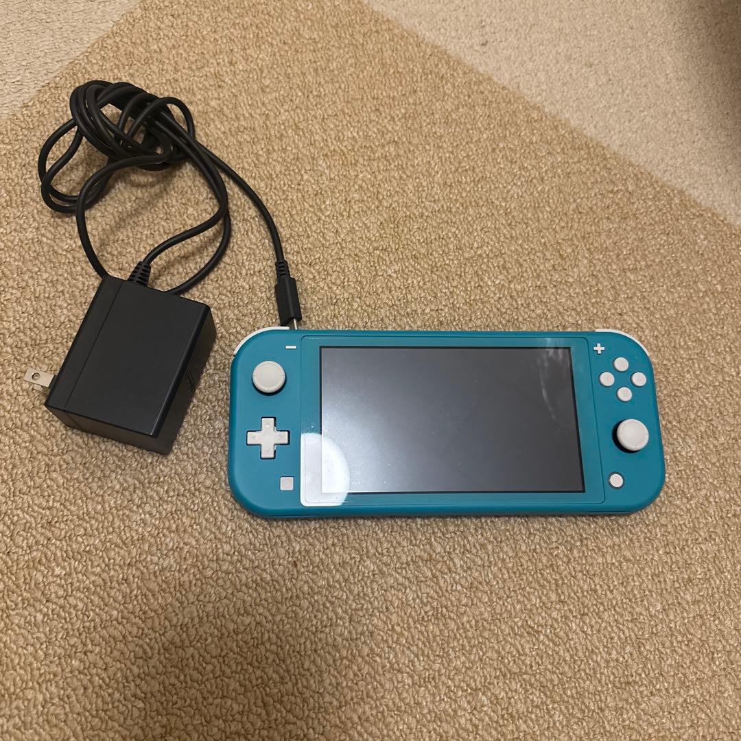 ニンテンドースイッチライト　ターコイズ　箱無し