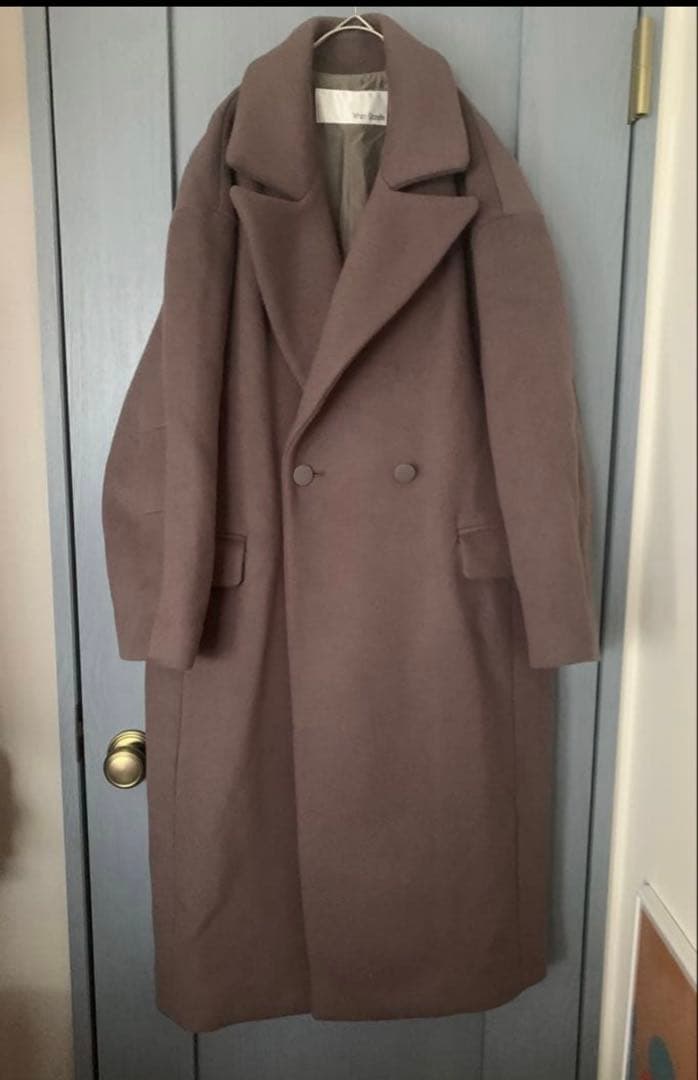 whim gazette ダブルブレストオーバーサイズロングコートウィムガゼット