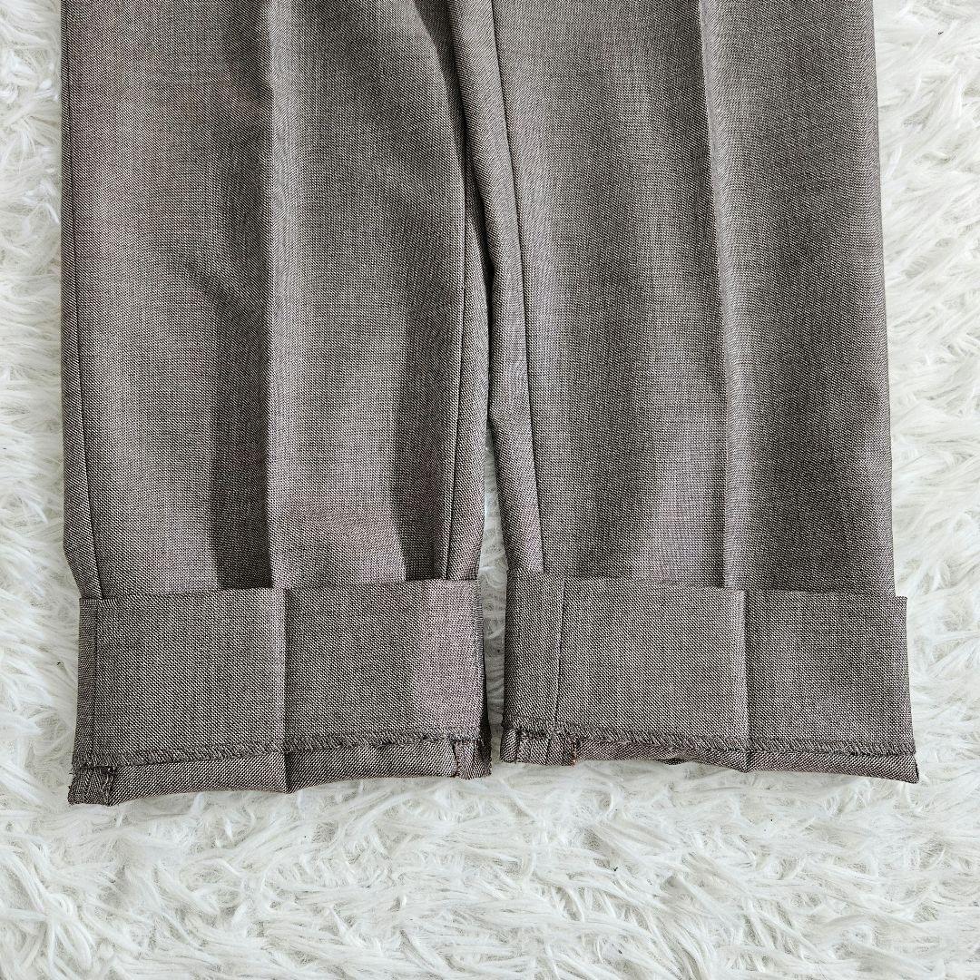 ヒルトン セットアップ REDA パンツスーツ ブラウン ウール