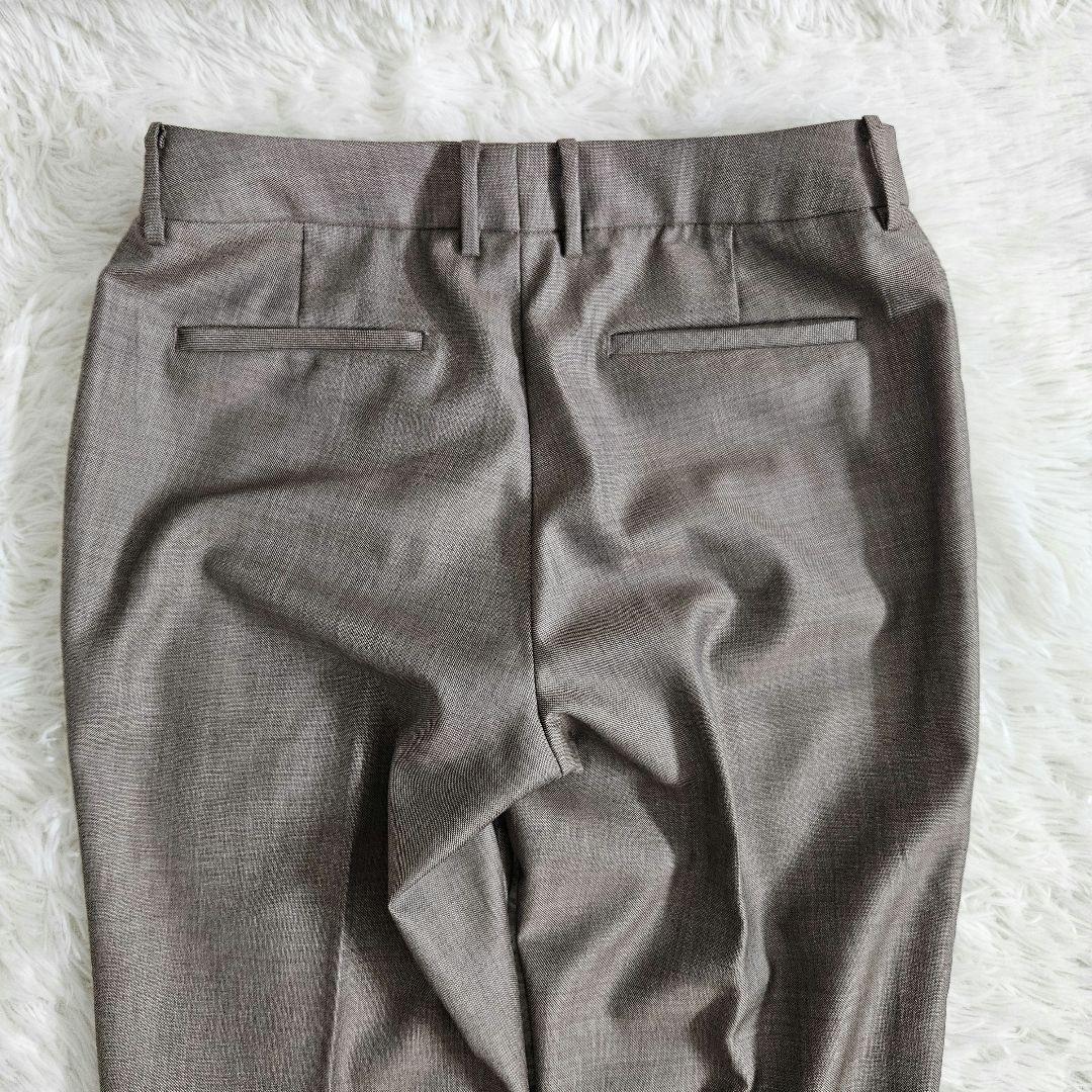 ヒルトン セットアップ REDA パンツスーツ ブラウン ウール