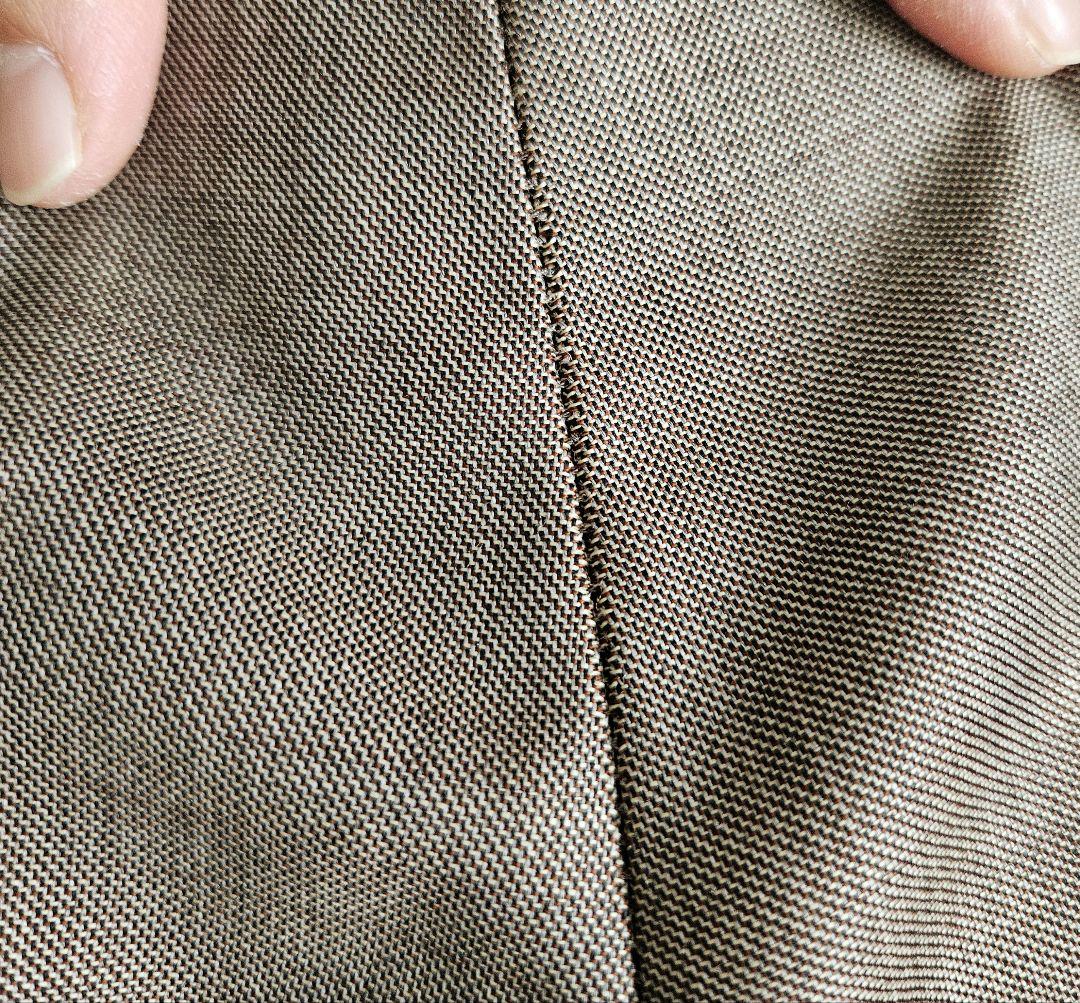 ヒルトン セットアップ REDA パンツスーツ ブラウン ウール