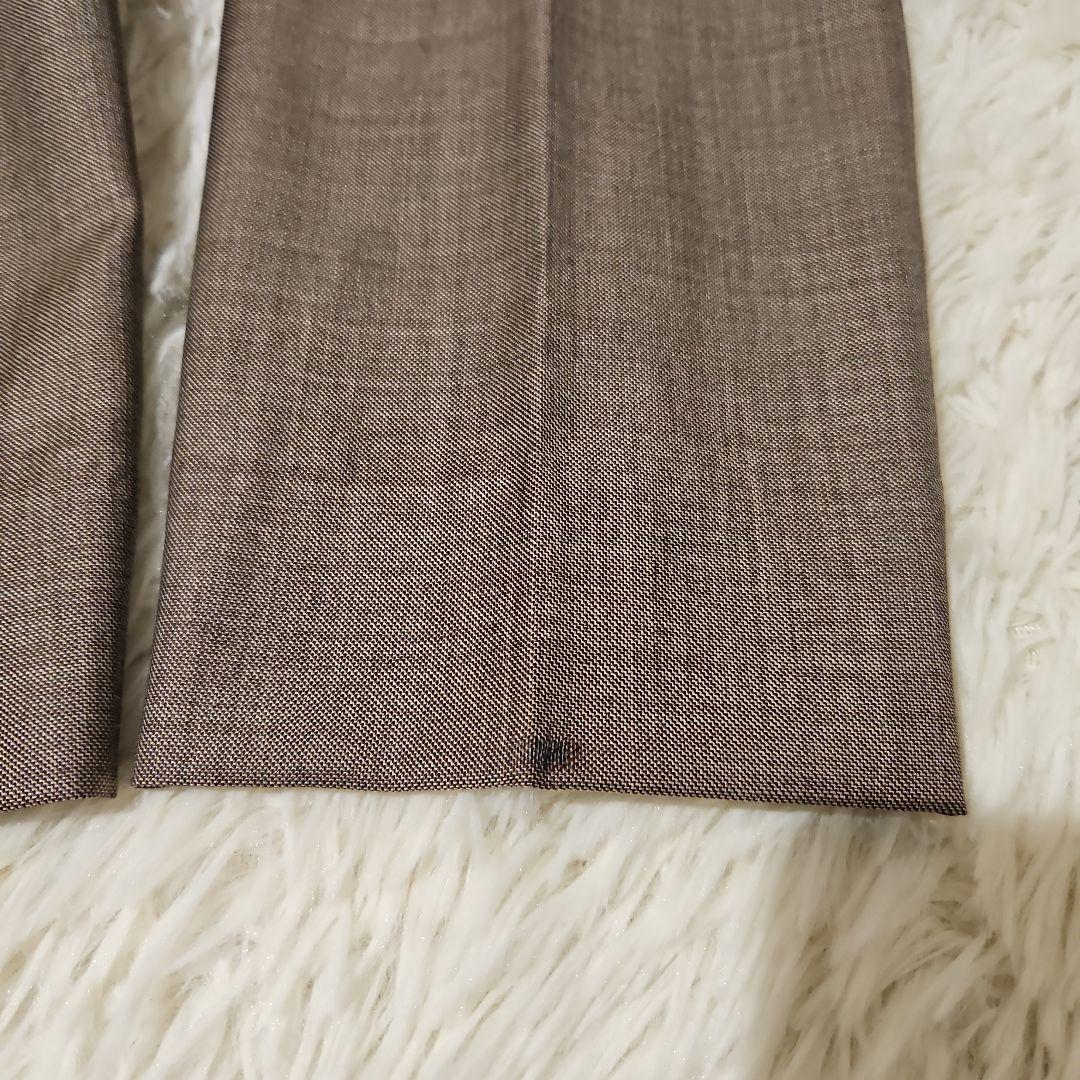 ヒルトン セットアップ REDA パンツスーツ ブラウン ウール