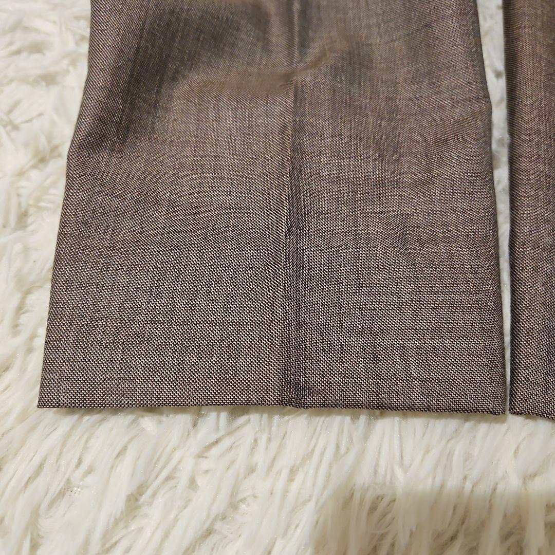 ヒルトン セットアップ REDA パンツスーツ ブラウン ウール