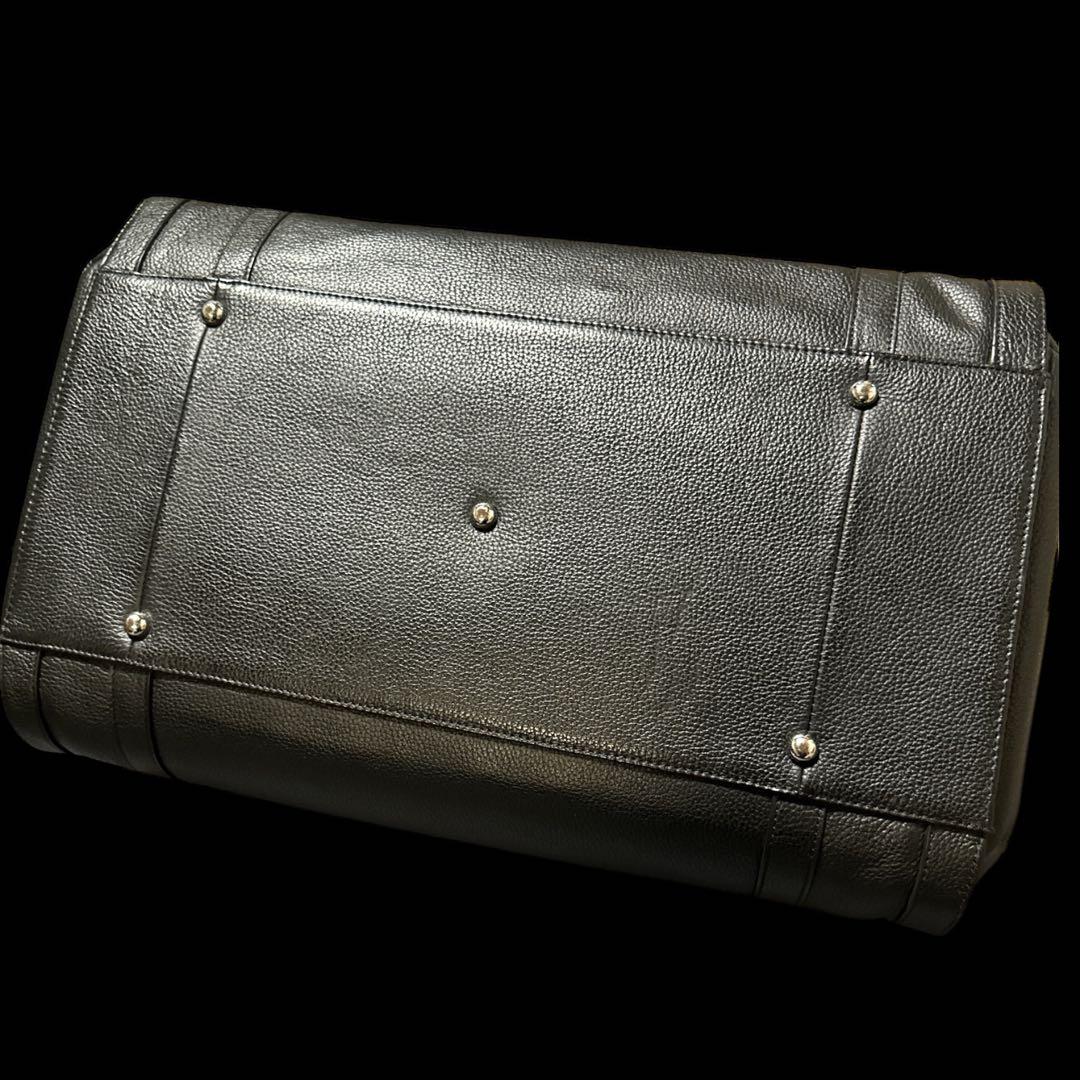 メルセデスベンツ×ゴールドファイル　コラボボストンバッグ　本革 牛革