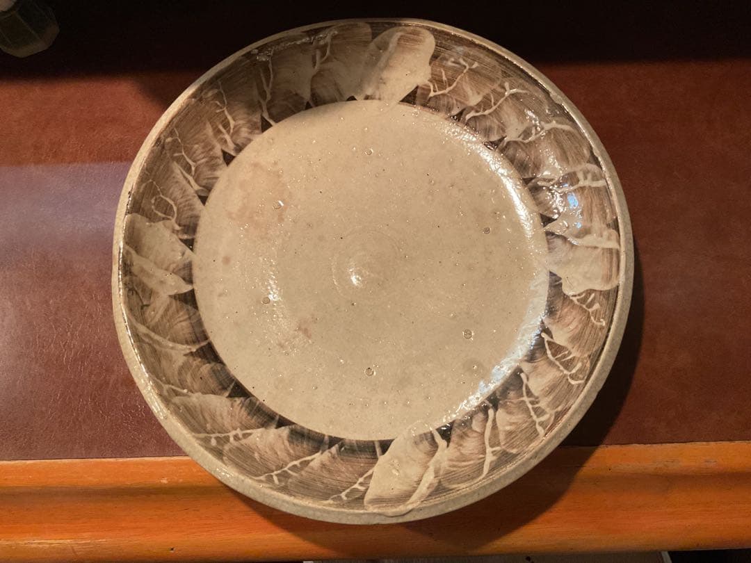 瀬戸本業窯 大皿 直径40cm程 陶器