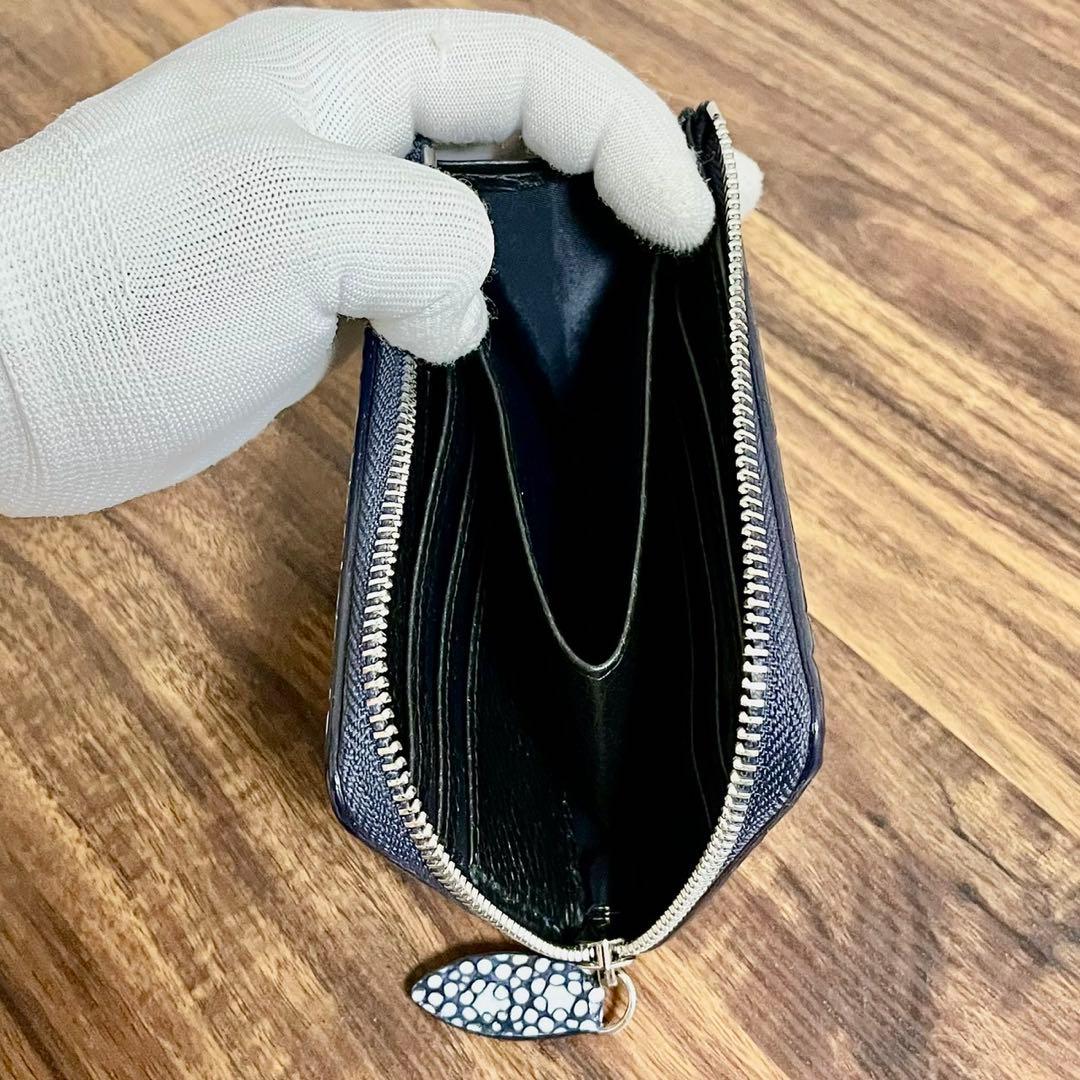 ドラおやじ【新品・未使用】スタースティングレイ　コンパクトハーフウォレット