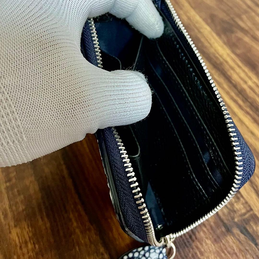 ドラおやじ【新品・未使用】スタースティングレイ　コンパクトハーフウォレット