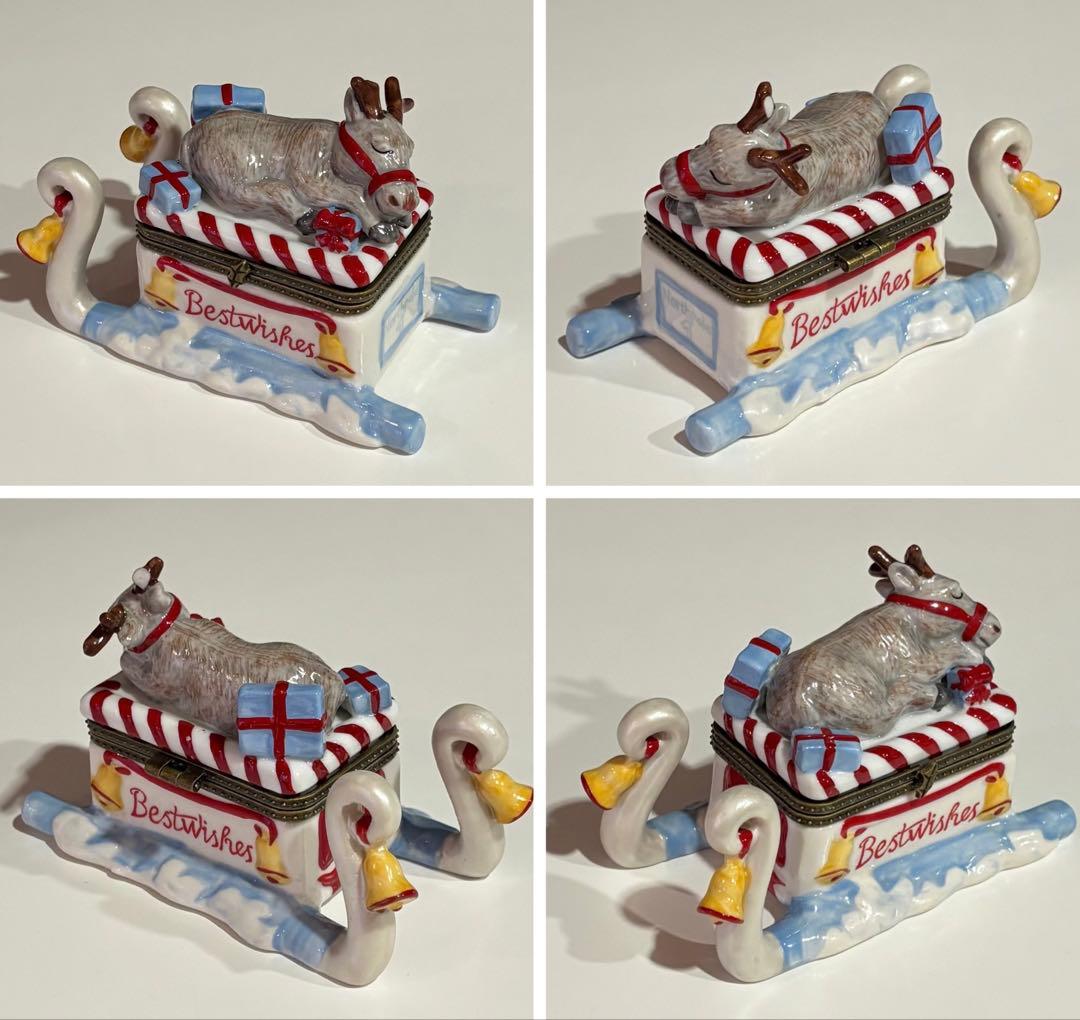 Villeroy & Bochビレロイ&ボッホ クリスマスヒンジボックス4点