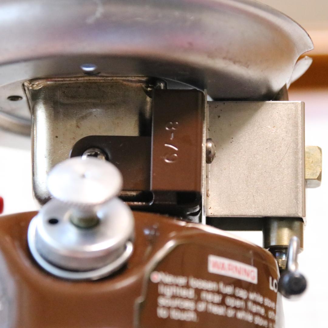 美品　希少　ヴィンテージ　コールマン 400 茶ピーク１　No.33