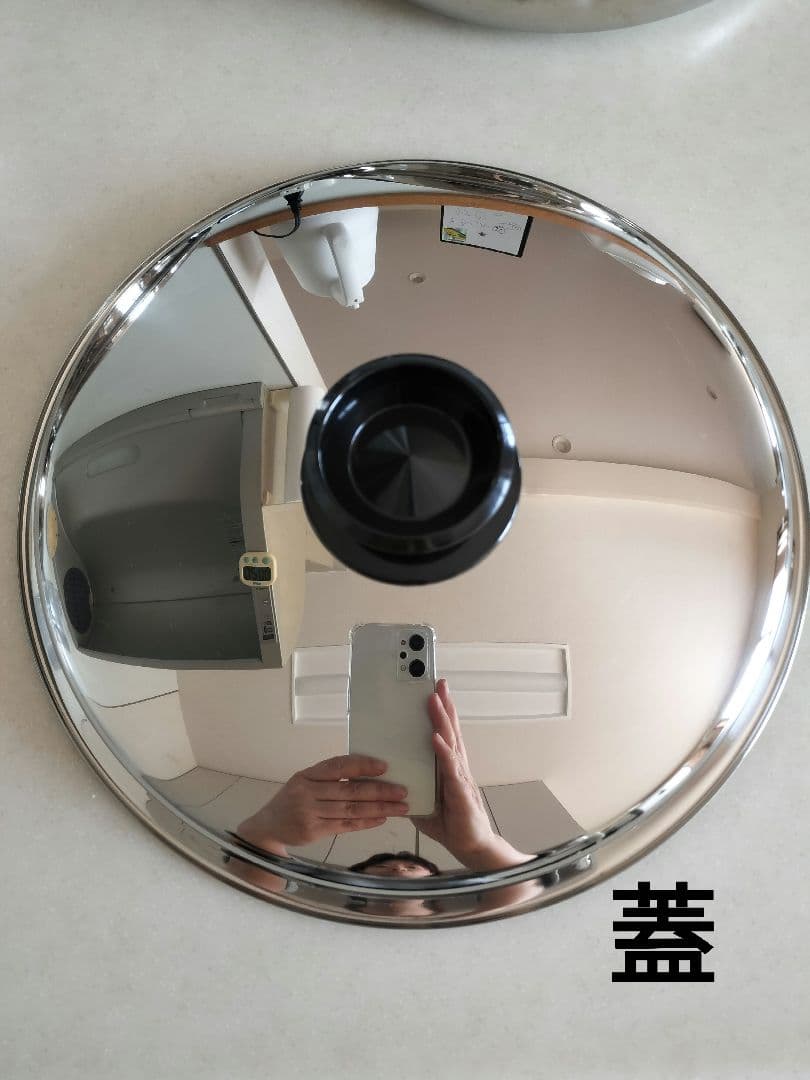 美品★ロイヤルクイーン　6コート鍋+大フライパン+スチーム　7点セット　ガス火用