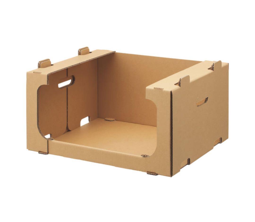 【20枚】レンゴーダンボール棚大 収納ボックス ピッキングボックス スタッキング