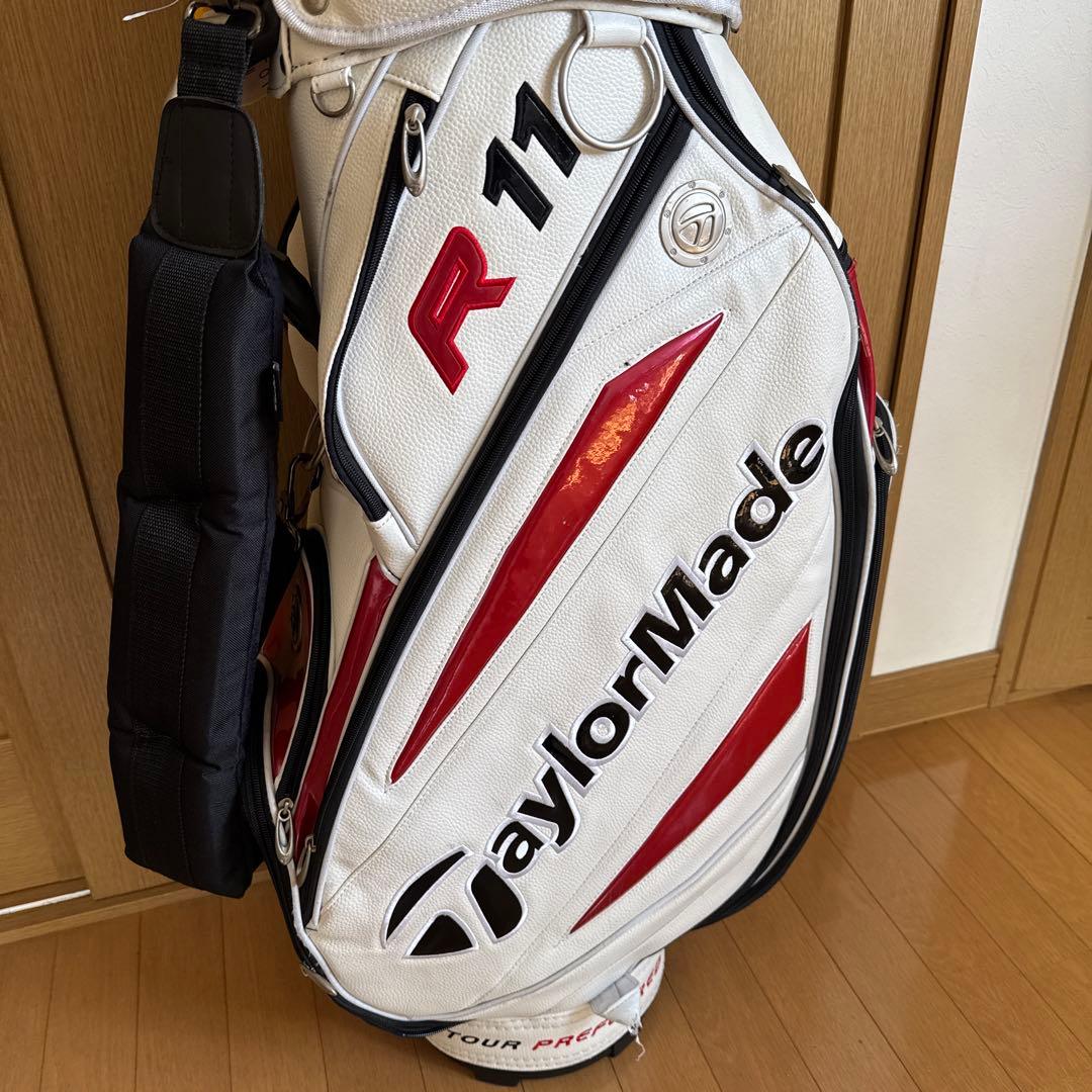 TaylorMade R11 キャディバッグ メンズ　ホワイト　テイラーメイド