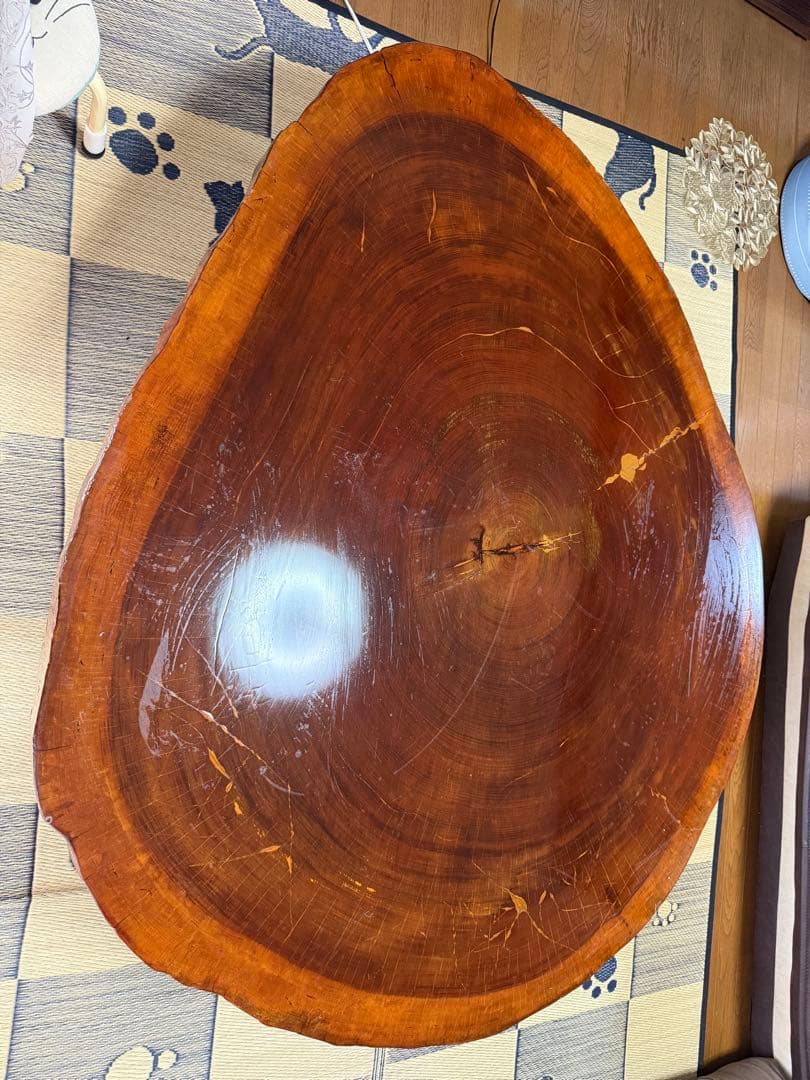 希少花梨　一枚板　テーブル