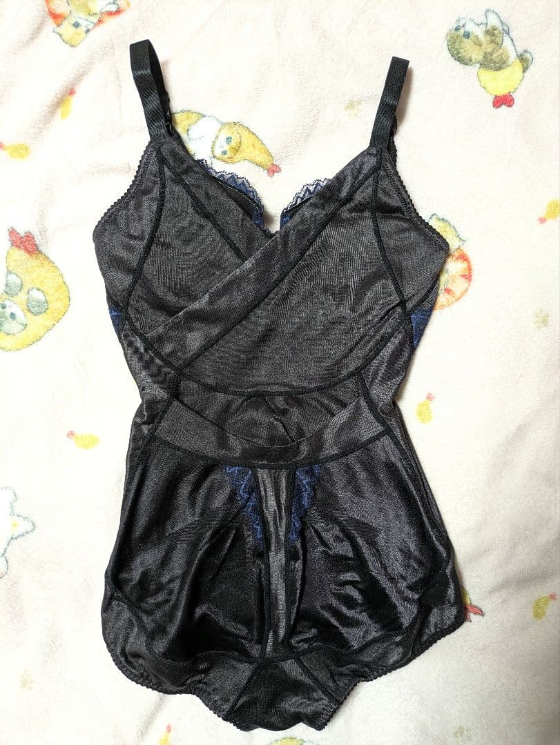 にゃみ マルコ ボディスーツ B70M ブラック ピンク