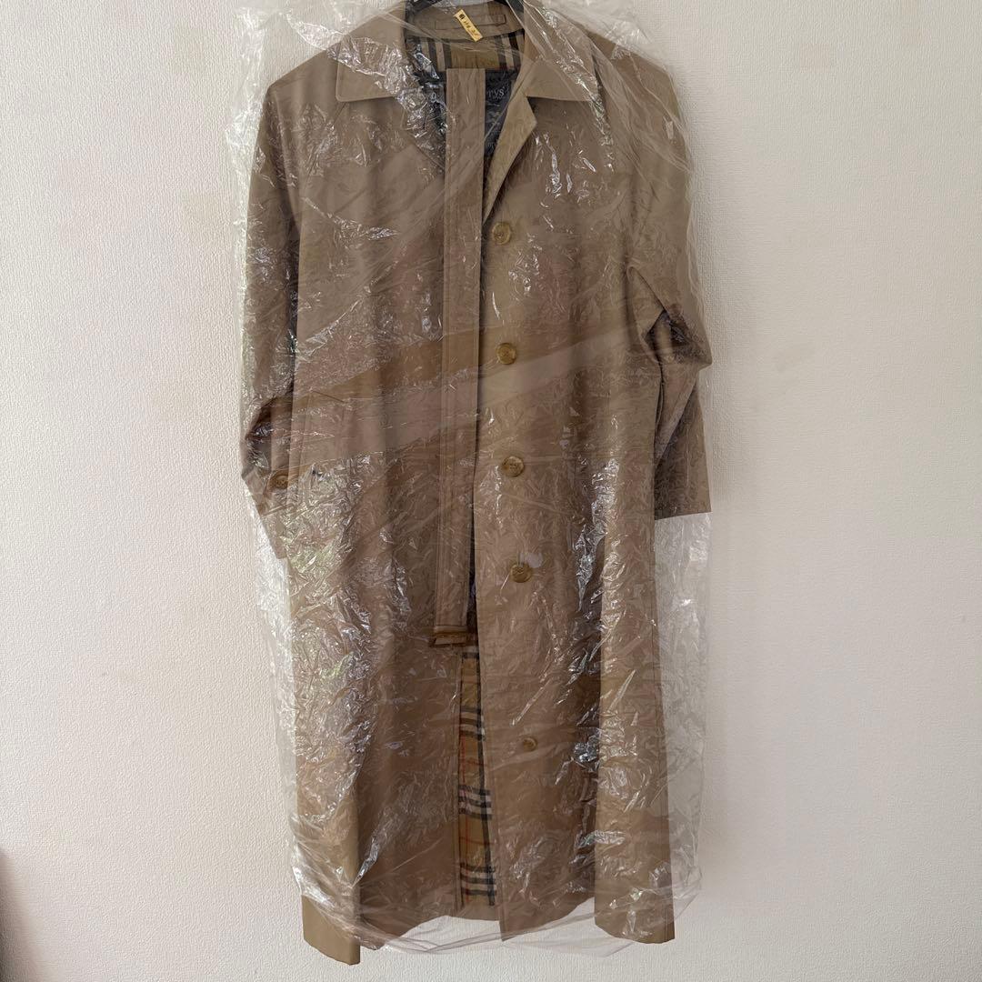 クリーニング済　最高級英国製 Burberry ステンカラーコート バーバリー