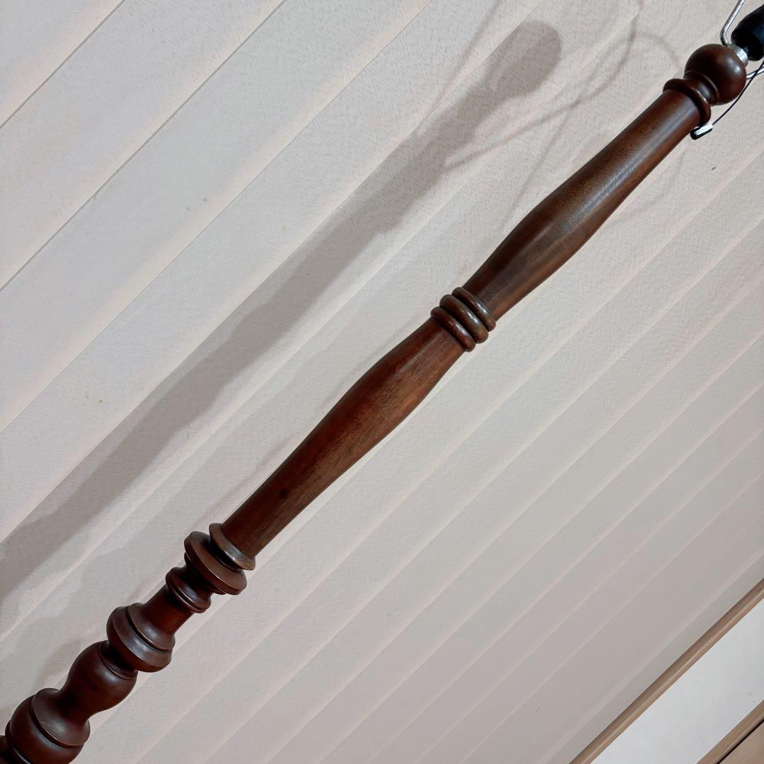 フロアスタンド 和製 ビンテージ 大正ロマン 無垢材 フロアランプ スタンド照明