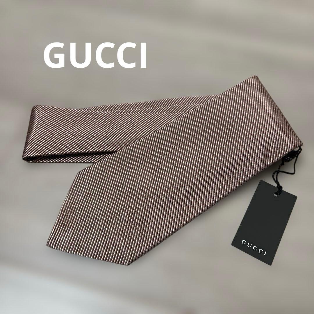 【新品タグ付き】GUCCI グッチ　ネクタイ