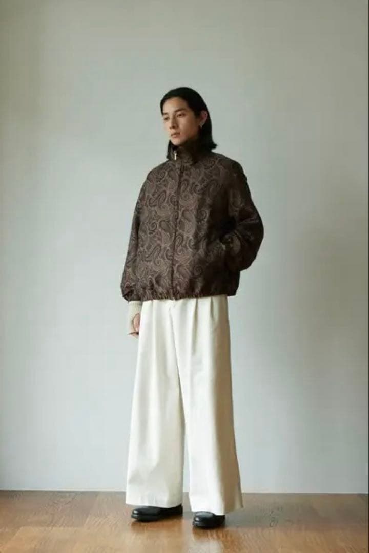 superNova. トラックジャケット ペイズリージャガード