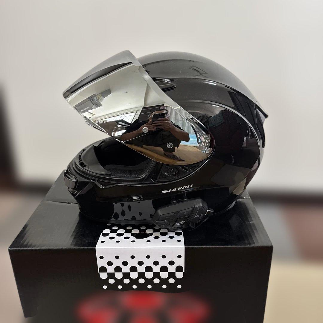 Kabuto SHUMI フルフェイスヘルメット シルバー・ブラック