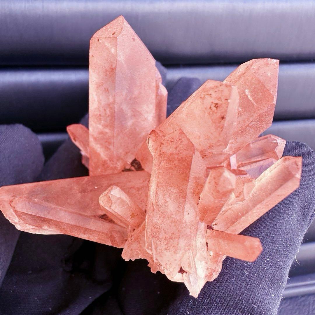 爆レア❗️浄化❗️超綺麗♡超強いパワー ピンク ヒマラヤ クラスター天然石A1560