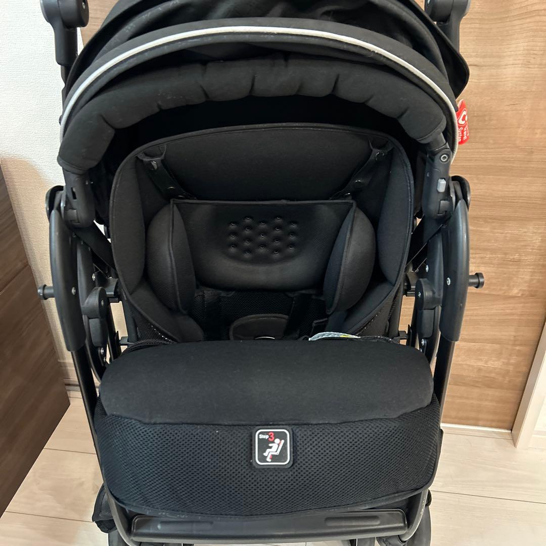 【美品】Aprica オプティアプレミアム 最上級モデル ベビーカー